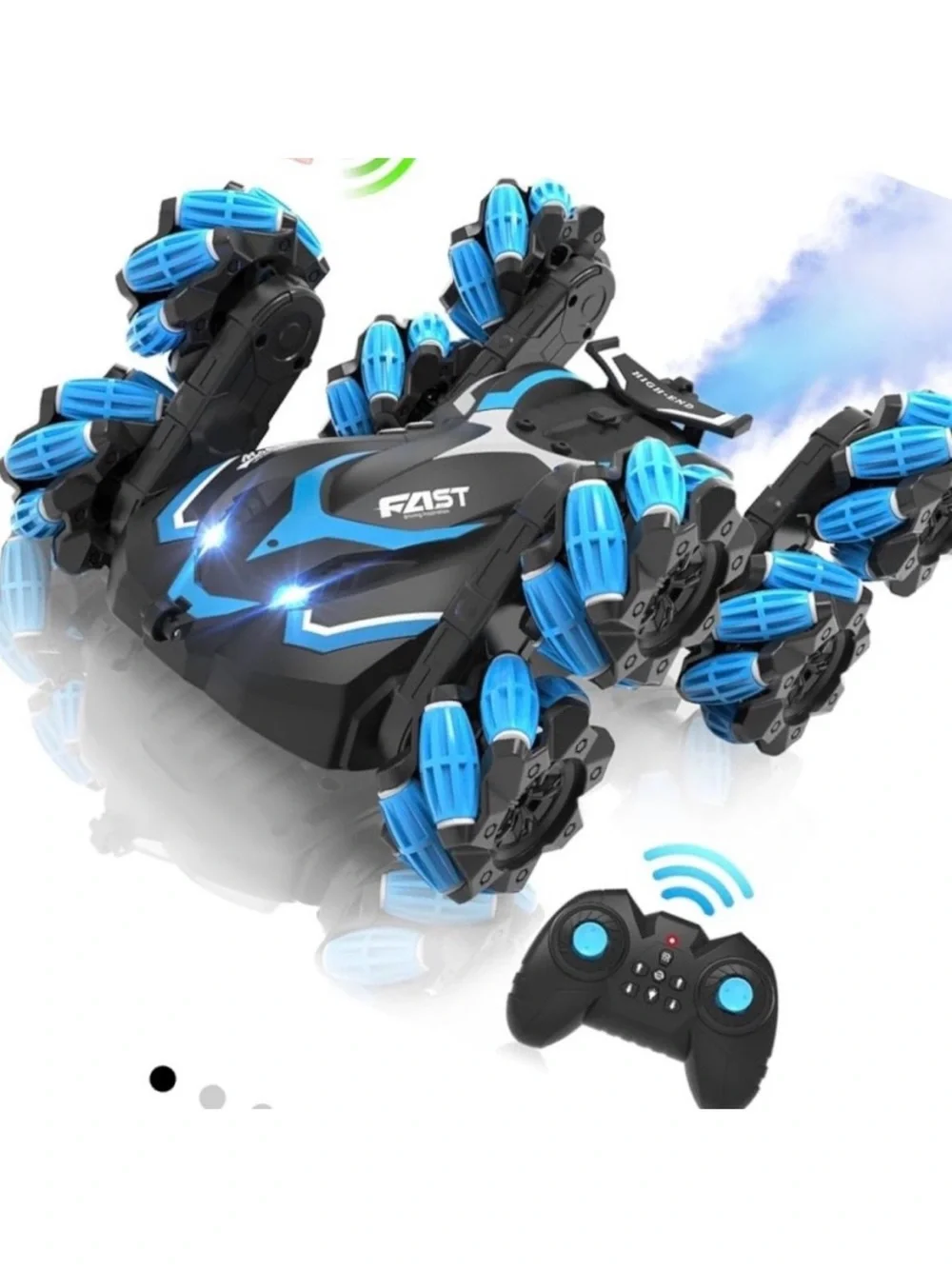 🆕- Remote Control Stunt Car, 8-Mecanum Wheeled, 360° Rotating All Terrain. NWT